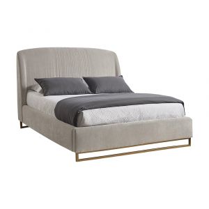 Sunpan - MIXT Nevin Bed Queen - Polo Club Stone - 105089