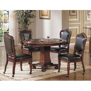 Sunset Trading - 5 Piece Bellagio Dining & Game Table Set - CR-87148-5PC