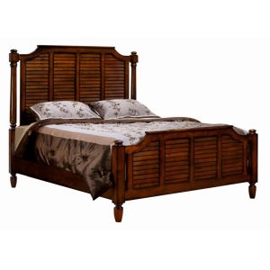 Sunset Trading - Bahama Shutter Wood King Bed - CF-1106-0158-KB