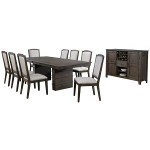 Sunset Trading - Cali 10 Piece Extendable Dining Set With Server - DLU-CA113-8C-SR10PC