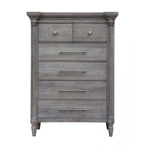 Sunset Trading - Fawn Gray 6 Drawer Bedroom Chest - CF-4241-0789 - CLOSEOUT