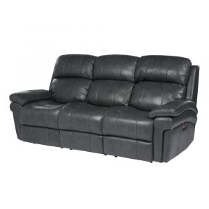 Sunset Trading - Luxe Leather Reclining Sofa With Power Headrest - SU-9102-94-1394-58