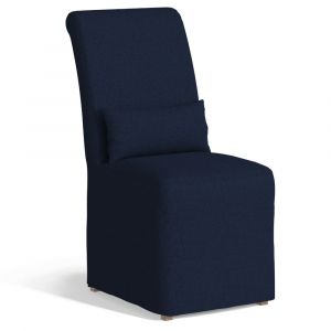 Sunset Trading -  Newport  Slipcovered Dining Chair Navy Blue - SY-1025906-391049
