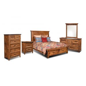 Sunset Trading - Rustic City 5 Piece King Bedroom Set - HH-4365-K-5PC