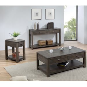 Sunset Tradingshades Of Gray 3 Piece Living Room Table Set With Drawers And Shelves - DLU-EL1603-04-08
