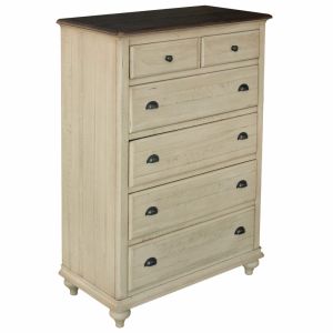Sunset Trading - Shades Of Sand 6 Drawer Bedroom Chest - CF-2341-0490