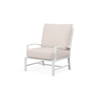 Sunset West - Bristol Club Chair Canvas Flax in Canvas Natural w/ Self Welt - SW501-21-5404