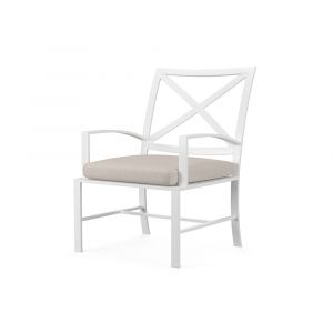 Sunset West - Bristol Dining Chair in Canvas Flax w/ Self Welt - SW501-1-FLAX-STKIT