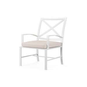 Sunset West - Bristol Dining Chair in Canvas Natural w/ Self Welt - SW501-1-5404
