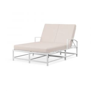 Sunset West - Bristol Double Chaise in Canvas Natural w/ Self Welt - SW501-99-5404