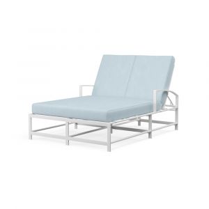 Sunset West - Bristol Double Chaise in Canvas Skyline w/ Self Welt - SW501-99-14091