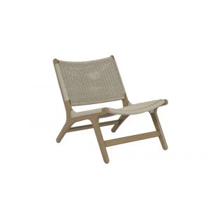 Sunset West - Coastal Teak Cushionless Accent Chair - SW5502-21LB