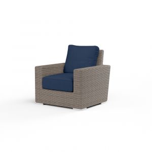 Sunset West - Coronado Club Chair in Spectrum Indigo w/ Self Welt - SW2101-21-48080