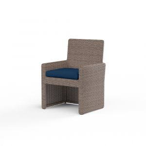 Sunset West - Coronado Dining Chair in Spectrum Indigo w/ Self Welt - SW2101-1-48080