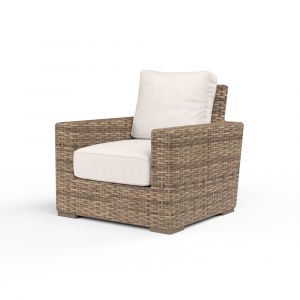 Sunset West - Havana Club Chair in Canvas Natural w/ Self Welt - SW1701-21-5404