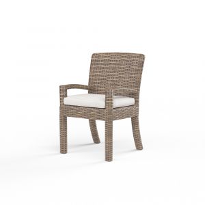 Sunset West - Havana Dining Chair in Canvas Flax w/ Self Welt - SW1701-1-FLAX-STKIT