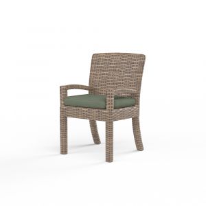 Sunset West - Havana Dining Chair in Cast Sage w/ Self Welt - SW1701-1-48092