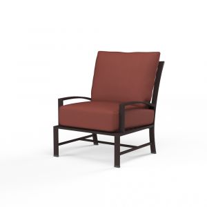Sunset West - La Jolla Club Chair in Canvas Henna w/ Self Welt - SW401-21-5407