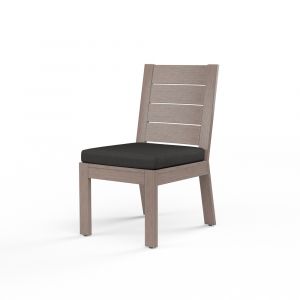 Sunset West - Laguna Armless Dining Chair in Spectrum Carbon, No Welt - SW3501-1A-48085