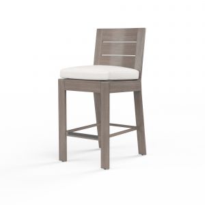 Sunset West - Laguna Counter Stool in Canvas Flax, No Welt - SW3501-7C-FLAX-STKIT