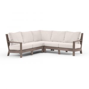 Sunset West - Laguna Sectional in Canvas Natural, No Welt - SW3501-SEC-5404
