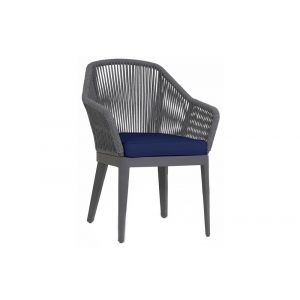 Sunset West - Milano Dining Chair in Echo Midnight w/ Self Welt - SW4101-1-8076