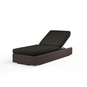 Sunset West - Montecito Adjustable Chaise in Spectrum Carbon w/ Self Welt - SW2501-9-48085
