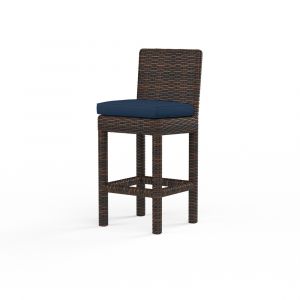 Sunset West - Montecito Barstool in Spectrum Indigo w/ Self Welt - SW2501-7B-48080