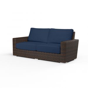 Sunset West - Montecito Loveseat in Spectrum Indigo w/ Self Welt - SW2501-22-48080