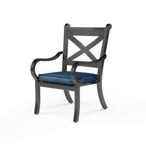 Sunset West - Monterey Dining Chair in Canvas Skyline w/ Self Welt - SW3001-1-14091
