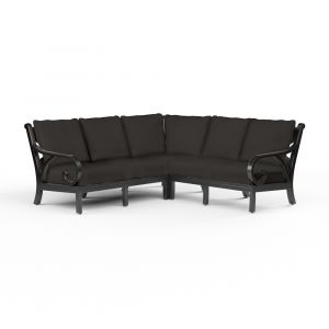 Sunset West - Monterey Sectional in Spectrum Carbon w/ Self Welt - SW3001-SEC-48085