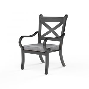 Sunset West - Monterey Swivel Dining Chair in Spectrum Carbon w/ Self Welt - SW3001-11-48085
