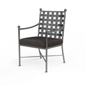 Sunset West - Provence Dining Chair in Spectrum Carbon w/ Self Welt - SW3201-1-48085