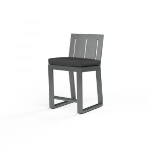 Sunset West - Redondo Counter Stool in Spectrum Carbon, No Welt - SW3801-7C-48085