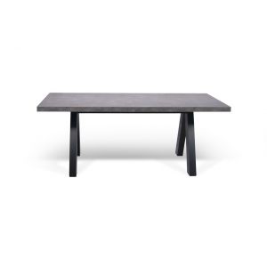 TEMAHOME - Apex Dining Table in Concrete Look / Pure Black - 9500612893