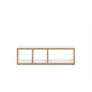 TEMAHOME - Berlin TV Stand in Pure White / Plywood - 9000639739