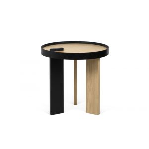 TEMAHOME - Bruno Side Table in Oak / Pure Black - 9003628085