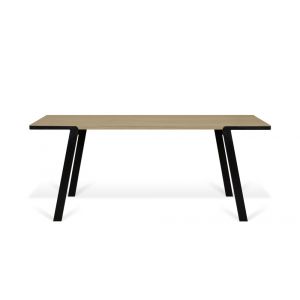 TEMAHOME - Drift Dining Table in Oak / Black - 9500614088
