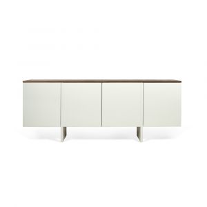 TEMAHOME - Edge Sideboard in Pure White / Walnut - 9500621680