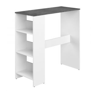 TEMAHOME - Gavarnie Bar Table in White / Concrete Look - E8088A2198X00