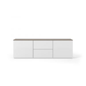 TEMAHOME - Join Sideboard in Walnut and Pure White - 9500405235