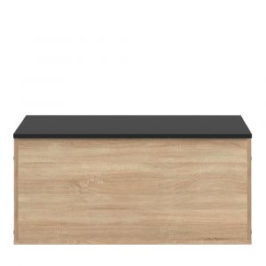 TEMAHOME - Knight Shoe Storage Bench in Oak Color / Black - E4007A3476A00
