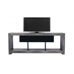 TEMAHOME - Nara Tv Bench in Concrete Look / Pure Black - 9500638787