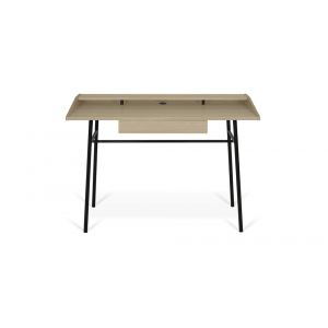 TEMAHOME - Ply Desk  in Light Oak / Pure Black - 9003053979