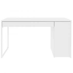 TEMAHOME - Prado Home Office Desk in Pure White / White Lacquer - 9500052545