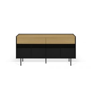TEMAHOME - Radio Sideboard in Oak and Pure Black - 9500406034
