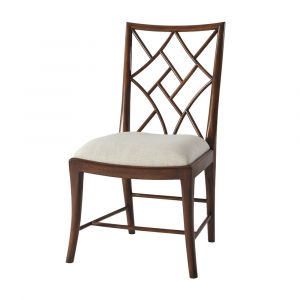 Theodore Alexander - A Delicate Trellis Side Chair (Set of 2) - 4000-613-1BFF