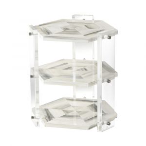 Theodore Alexander - Biscayne Quadrilateral Tiers Side Table - 5051-007
