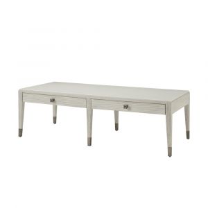 Theodore Alexander - Breeze Two Drawer Cocktail Table - TA51056