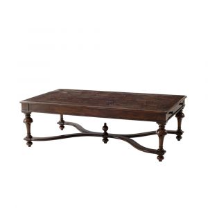 Theodore Alexander - Castle Bromwich The Rustic Parquetry Cocktail Table - CB51003